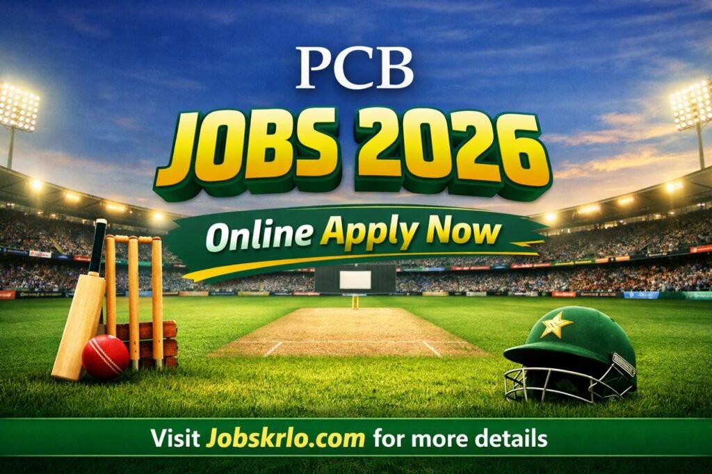 PCB Jobs 2026 | How to Apply Online | Pakistan Cricket Board Careers